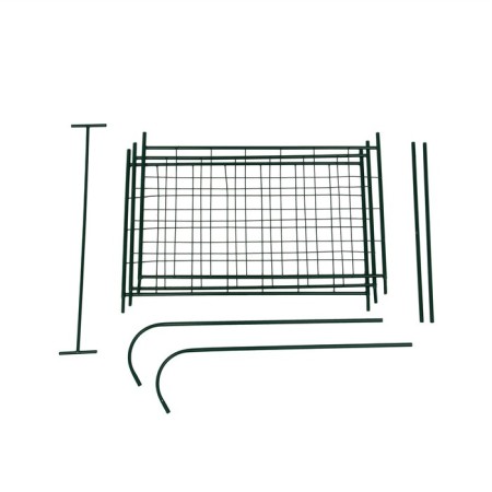 Shpalera, 130 × 75 × 1 cm, metal, green, "mesh for cucumbers"-1