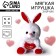 Soft toy "for you", bunny