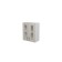 Cabinet Larisa 600x300x720 2 doors with white glass/latte