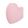 Vacuum-wave contactless stimulator of the Satiffyer Cutie Heart, silicone, pink color