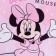 Minnie Mouse blanket, 100x140 cm, 100% p/e