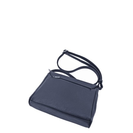 Messenger bag, valve department, blue color 21x26x7cm-2