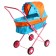 Puppet stroller No. 3, Orange-blue color