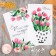 A set of towels of kitchen "Dolyana" Be happy 35x60cm-2pcs, 100% cotton