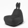 Milk-Milk chair, size 80x90 cm velor, black color