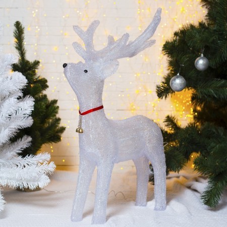 LED figure "proud" 53 × 80 × 40 cm, acrylic, 96 LED, 8 modes, 24 V, glow of white-1