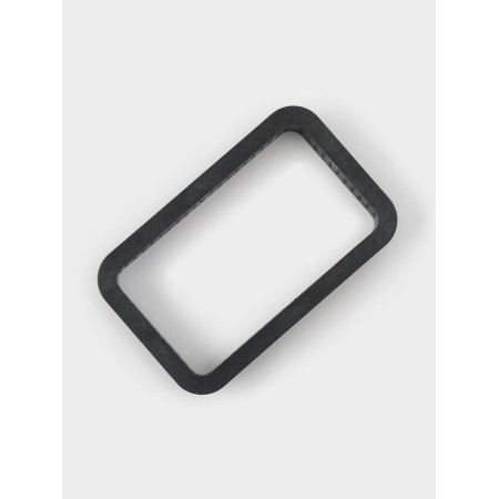Baking forms perforated shares "rectangle", set 6 pcs, plastic, 10 × 5.5 × 2 cm, black-3