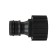 Fitting, internal thread 1/2 ", fast -fast connection, plastic, Greengo