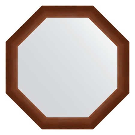 Mirror in the baguette frame, walnut 65 mm, 67x67 cm
