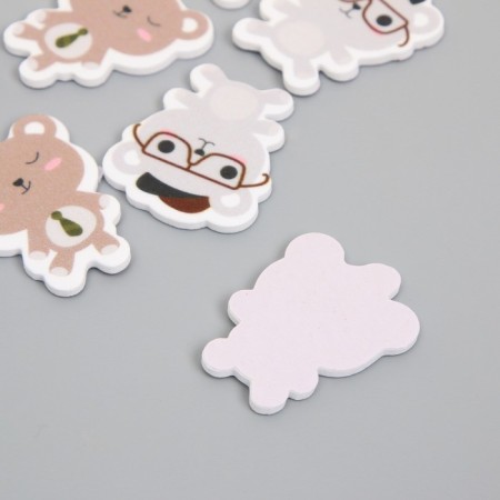 Decor for creativity EVA "cubs" set of 15 pcs 10x13 cm-2
