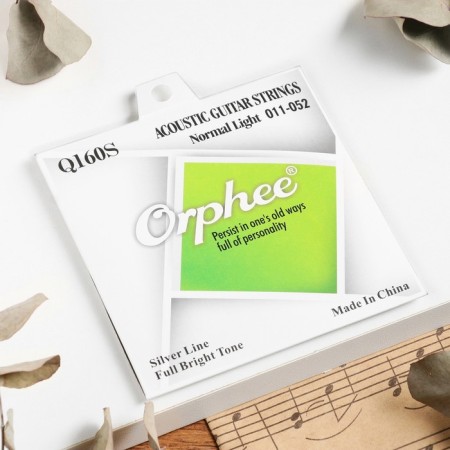 Strings for the acoustic guitar Orphee Q160S, 011-052