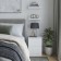 The chest of drawers "Warma 2", 403 × 400 × 548 mm, with two drawers, white color