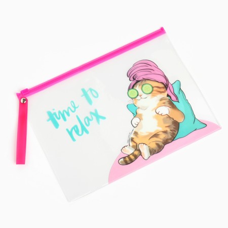 Cosmetic bag Time to Relax, 24 x 17 cm.-1
