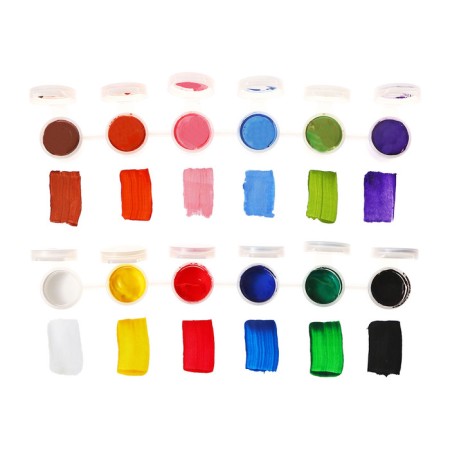 Acrylic paint, set 24 colors x 3 ml, calligrata, frost -resistant, in a package-5