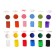 Acrylic paint, set 24 colors x 3 ml, calligrata, frost -resistant, in a package