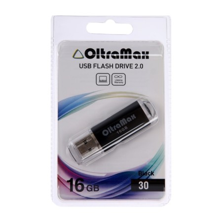 OLTRAMAX 30, 16 GB, USB2.0 flash drive, Thu up to 15 MB/s, PLO up to 8 Mb/s, black-6