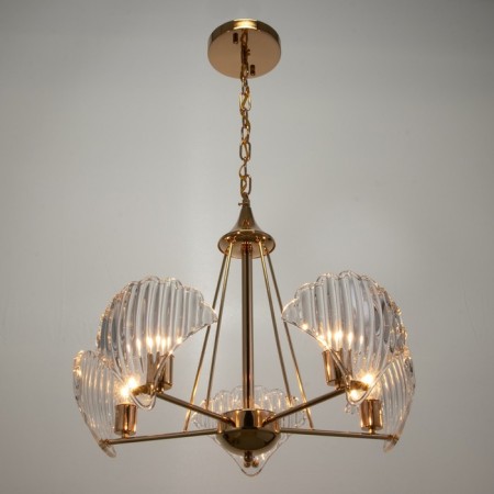 Oysteza chandelier 5he27 40W gold 52x52x42 cm Bayerlux-1