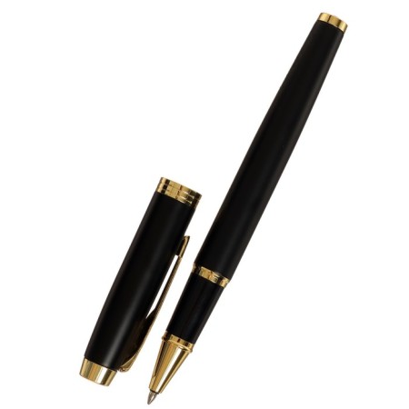 Handle Gift Ballic Calligrata, in the leatherette case PB IM, black body with gold-2