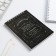 Notepad on the crest A6, 40 sheets "100% courage"