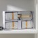 A set of accessories for the bathroom "Kohang", 4 items (soap dish, soap dispenser, 2 glasses), white color