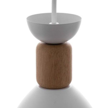 Lamp Bayerlux "Kandy" 1xe27 40W white 16x16x20-120 cm-4