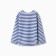 Nursery vest, blue, I have grown, height 104 cm