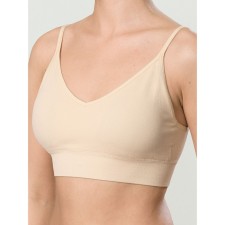 T-shirt-top for women, size m, beige color