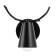 Bra "Lungo" E27 40W black 18x7x9 cm