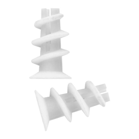 Dowel "Zubble" Driva, for drywall, with installation nozzle for a drill, nylon, 8 pcs-2