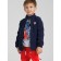 Fleet from a blis on a zipper for a boy, height 104 cm
