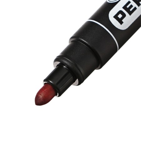 Permanent marker 5.0 mm centropen 8566, line 2.5 mm, red color-6