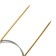 Circular knitting needles, bamboo, with a metal cable 100 cm/2.5 mm