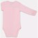 Body Body on buttons with Rant Base anti-ticaras, seams outward, height 62 cm, pale pink color