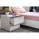 Bedside room Bianca 1203, 450x452x438, nacaen Ankor light
