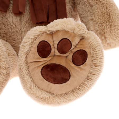 Soft toy "Bear Philip", coffee color, 130 cm-2