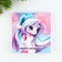 Gift New Year's set: notebook and wax crayons "Magic Unicorn"