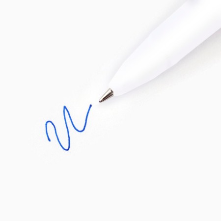 Gel pen with cap "Happy pen", plastic, blue paste 0.7 mm-1