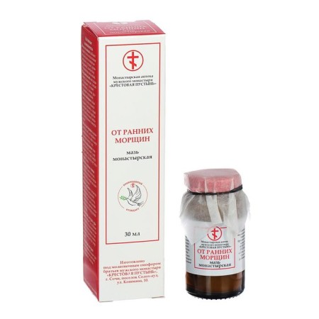 Ointment "Monastyrskaya" from early wrinkles, 30 ml-2