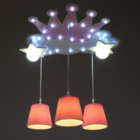 Highlight chandelier 2170/5 E27 40W Pink 60x55x70 cm Bayerlux-2