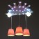 Highlight chandelier 2170/5 E27 40W Pink 60x55x70 cm Bayerlux