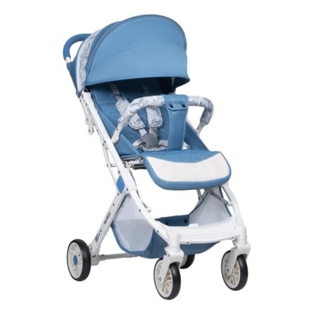 Walking stroller Farfello Comfy Go Cg, Blue color, Colorful White Frame-5