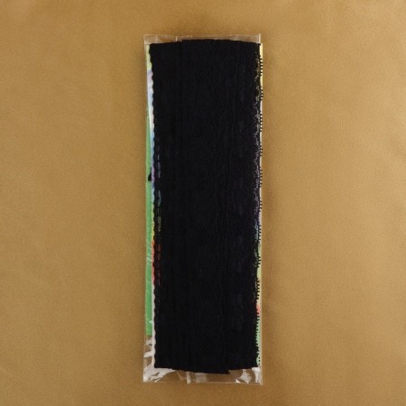 Lace elastic, 25 mm × 10 m, black color-2