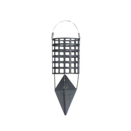 Metallic feeder X-Feeder ME Bullet 4K M Perfo, Matt Black, 90 g, 35 ml