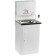 Washbuilder "Termix", with EVN, 1250 W, tank metal, stainless sink, 17 l, white