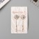 Invisibility for hair "Morven" (set 2 pcs) tenderness, 5 cm, gold