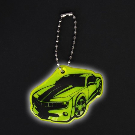The reflective element "Auto", bilateral, 5.5 × 4.3 cm, color mix-3