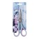 Scissors 16 cm Erichkrause "Endeavor Manga", double sharpening, anti -slip rubber inserts, mix, euro suspension