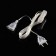 Extension cord for indoor garlands with a circuit breaker, 5 m, transparent thread, UMS-Vilka