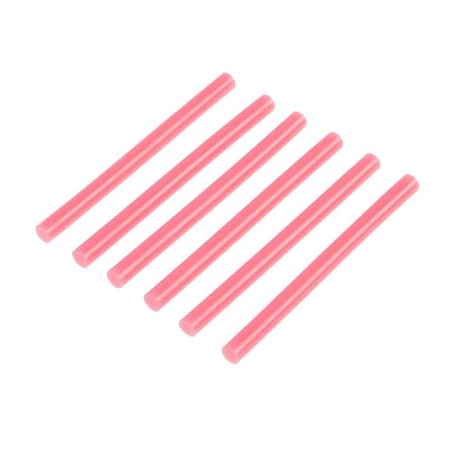 Glue rods tundra, 7 x 100 mm, pink, 6 pcs.-4