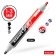 Marker for white boards Luxor Duorite, 1-3 mm, bilateral, bullet, black/red